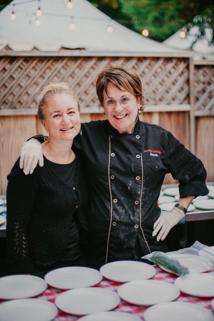 Christina Woodworth-Powell and Susan Borowicz